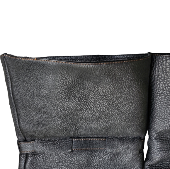 SOLD Chloe Black Grain Pebble Leather OTK Over The Knee Thigh High Boot 9 IT 39 - Picture 8 of 16